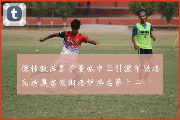德转数据显示曼城中卫引援市场格瓦迪奥尔领衔格伊排名第十二