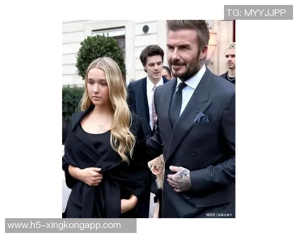 贝克汉姆亲吻14岁小七现场庆祝迈阿密夺冠女儿成长变化令人惊艳